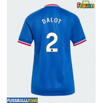 Manchester United Diogo Dalot #2 Auswärtstrikot Frauen 2026-27 Kurzarm